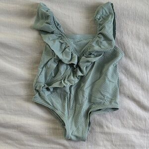 H&M Kids Swim One Piece in Light Green
